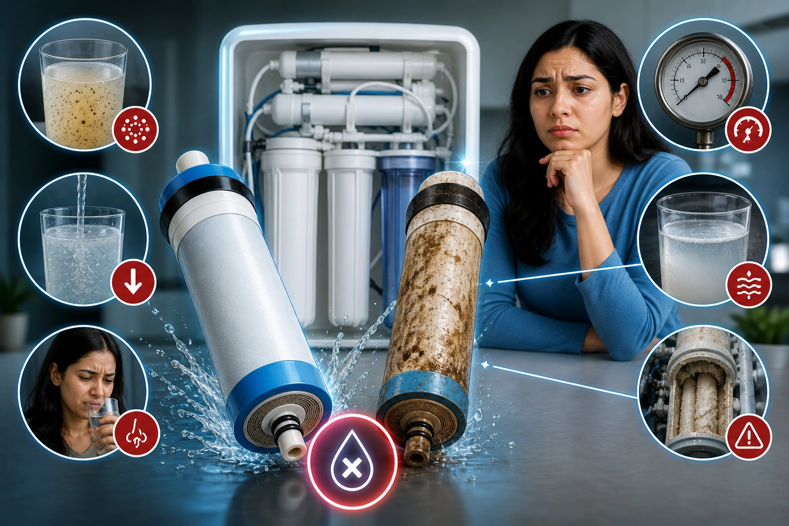 5 Clear Signs It Is Time to Replace Your RO Membrane